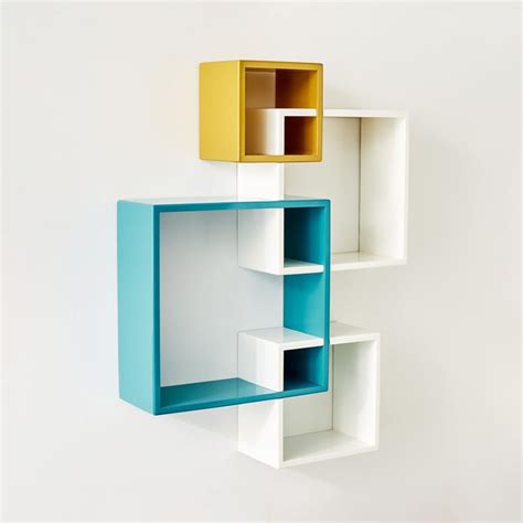 Buy Felecity Intersecting Wall Shelf from Home Centre at just INR 1999.0