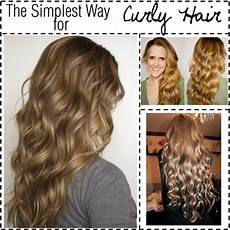 No Heat Hairstyles For Curly Hair by Quot The Simplest Way For No Heat Curly Hair Quot No Heat Hairstyles For Curly Hair