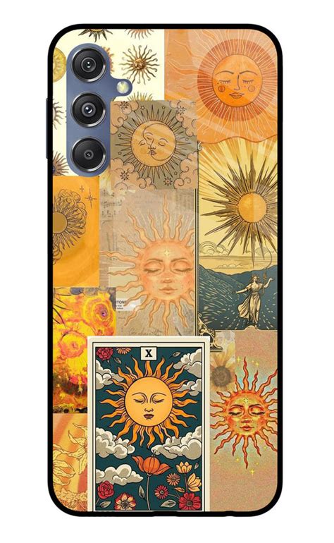 Designer Glass Case for Samsung M34 5G/F34 5G | Premium Finish by Casekaro