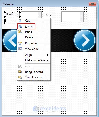 Image result for Making an Advanced Calendar Using VB