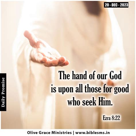 Ezra 8:22 | Daily Bible Verse - Daily Bible Verse