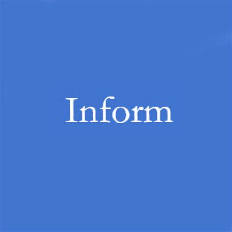 Example of Inform 的图像结果