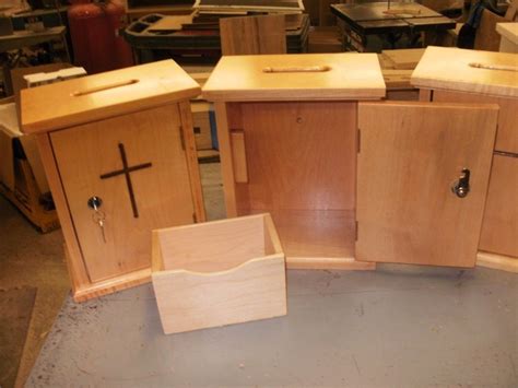 Image result for Standing Church Offering Box