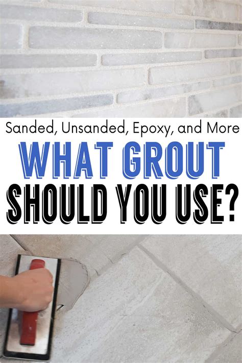 Sanded vs Unsanded Grout - Which is right for your project? • Craving ...