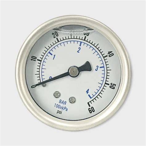 Water Pressure Gauge with Liquid Filled – WESEN