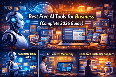 Best Free AI Tools for Business in-Top Tools to Grow Faster