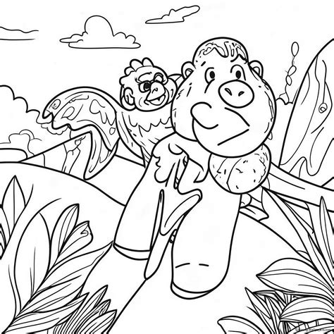 R-Rated Adult Coloring Page (1260-1003)