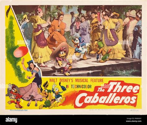 Original Film Title: THREE CABALLEROS, THE. English Title: THREE ...