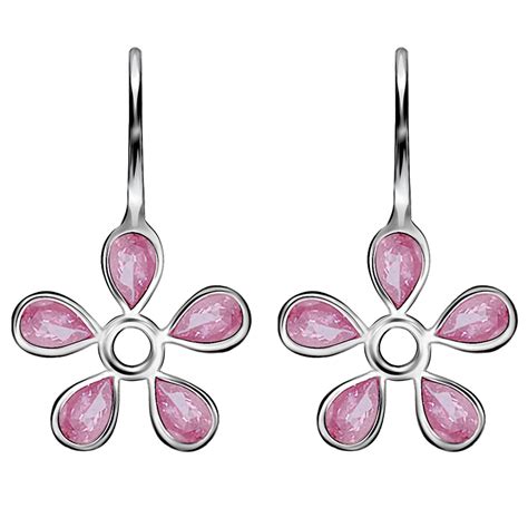 GIVA 925 Silver Pink Dahlia Earrings | Gifts for Girlfriend, Gifts for ...