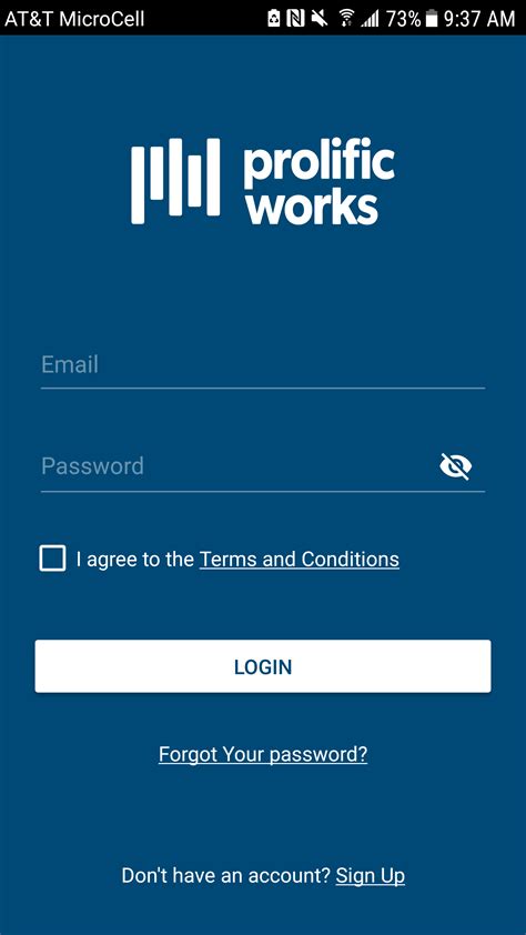 How to Use the Prolific Works App for Android - Prolific Works Support Docs