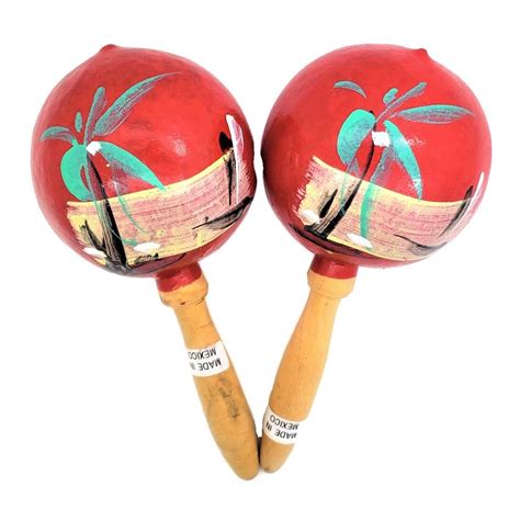 Mexican Maracas Instrument