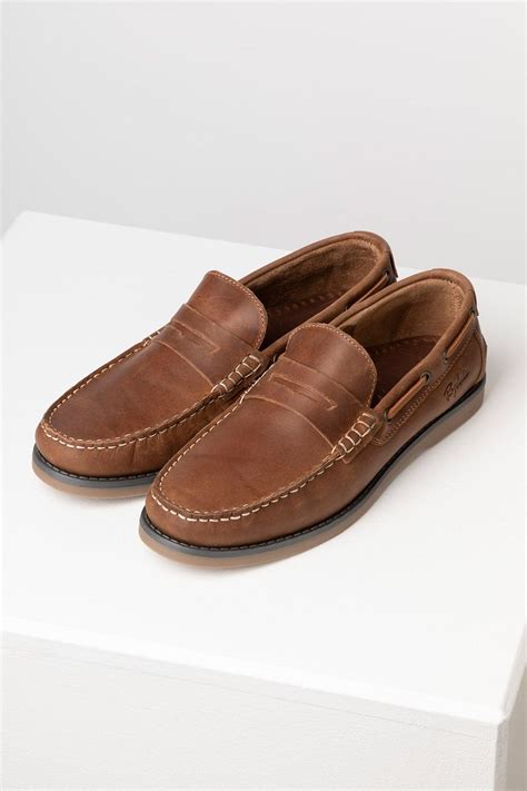 Men's Leather Loafers UK - Rydale