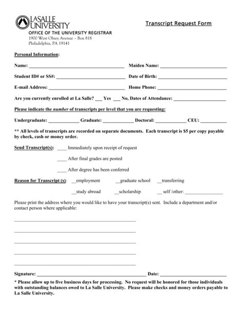 Image result for Requesting a Transcript