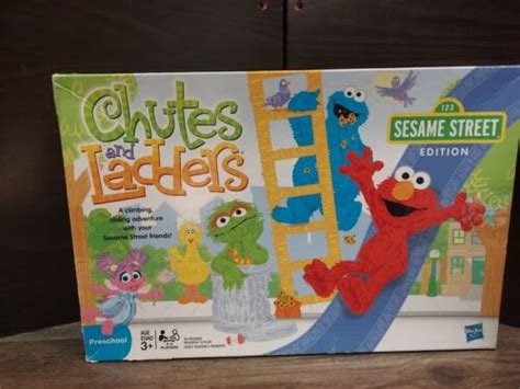 Chutes & Ladders Sesame Street Edition Box Jogo De | Ubuy India