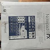 Notepad-8FX Small-format Analog Mixing Console with USB I/O and Lexicon ...