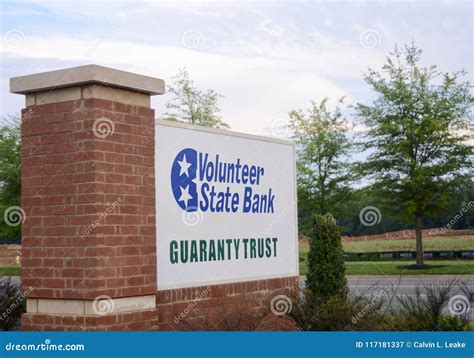Volunteer State Bank Guaranty Trust, Murfreesboro, TN Editorial ...