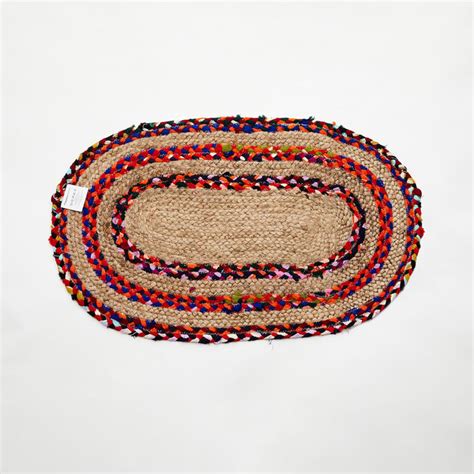 Buy Windsor Jute Woven Dhurrie - 45x75cm from Home Centre at just INR 499.0