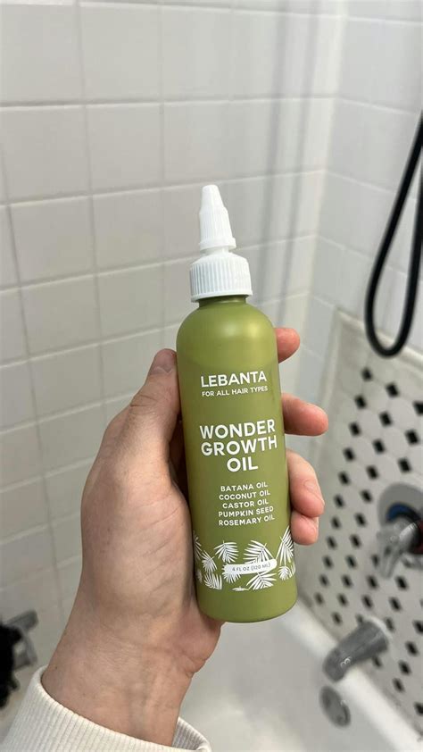 The Wonder Growth Oil Serum – Lebanta