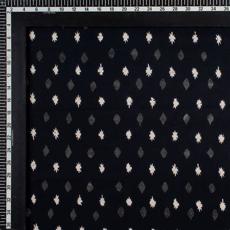 Buy Pure Cotton Black and White Fabric at Best Prices – Dmaasa