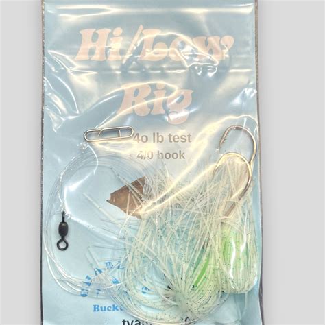 Charlies Bucktail Custom Hi/Low Rig - Tyalure Tackle