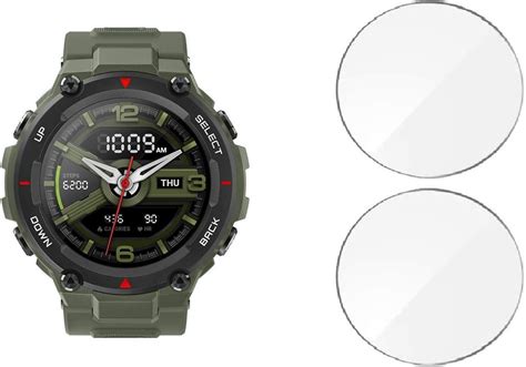 M.G.R.J® Tempered Glass Screen Protector for Huami Amazfit T Rex ...