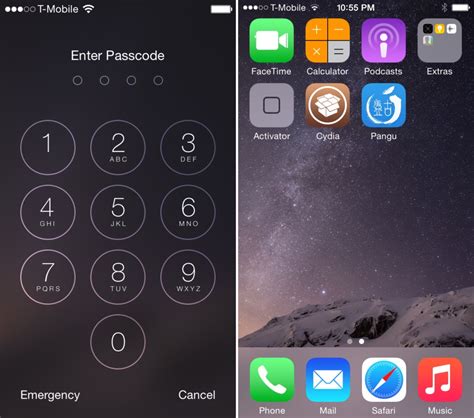 Image result for iOS 8 Passcode