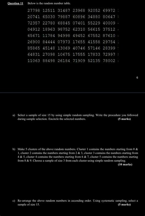 Image result for How to Select a Simple Random Sample Using a Random Number Table