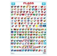 Flag Chart : Children Reference Laminated Educational Chart By ...