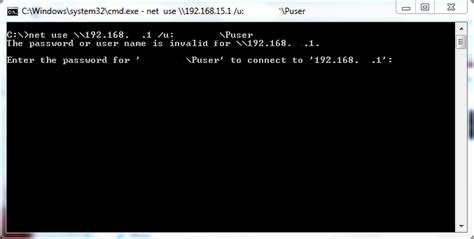 Image result for Net Use Command Format