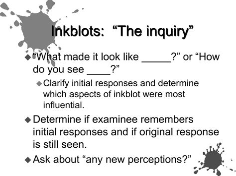 projective test in Psychology | PPTX