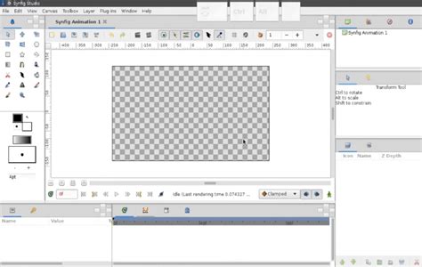 Synfig Walk Tutorial 的图像结果