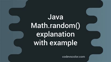 How to Print Odd Numbers in Java Using Random Method 的图像结果