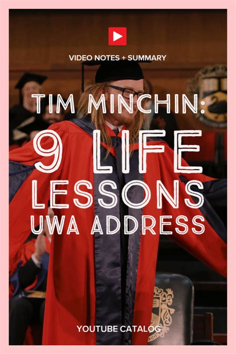 Image result for Tim Minchin Life Lessons