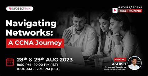 Free Webinar For Navigating Networks: A CCNA Journey, August 28 to ...