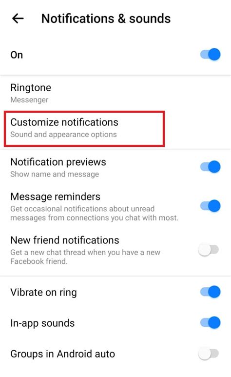 Image result for Messenger Notification Empty Messeg