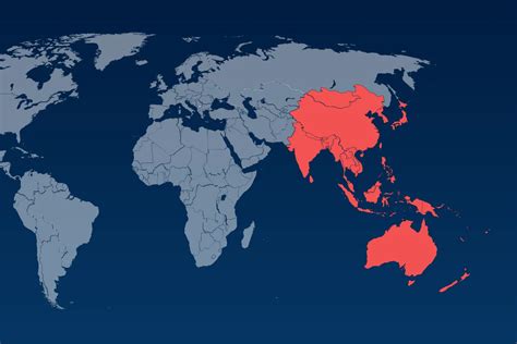 Asia Pacific 的图像结果