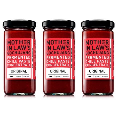 Buy Mother-in-Law’s Gochujang Fermented Chile Paste, Original, Pack of ...