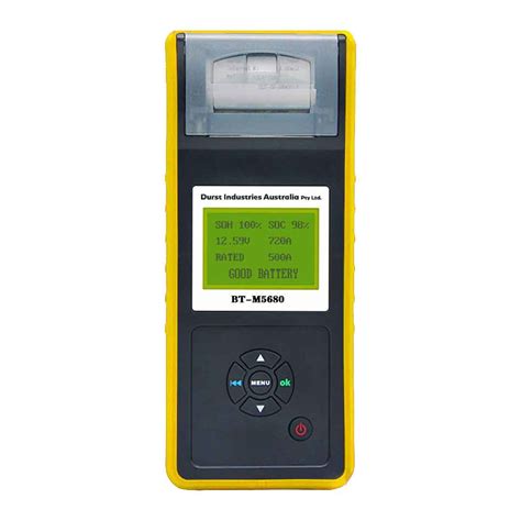 Durst BT-M5680: The Ultimate Battery Tester for Accurate Diagnostics