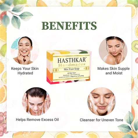 Hasthkar Handmade Glycerine Mix Fruit Soap- 125gm - BuyPureNaturals ...