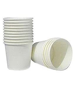 Krum 200ml Plain Disposable Paper Cups - Sturdy & Versatile | Party ...