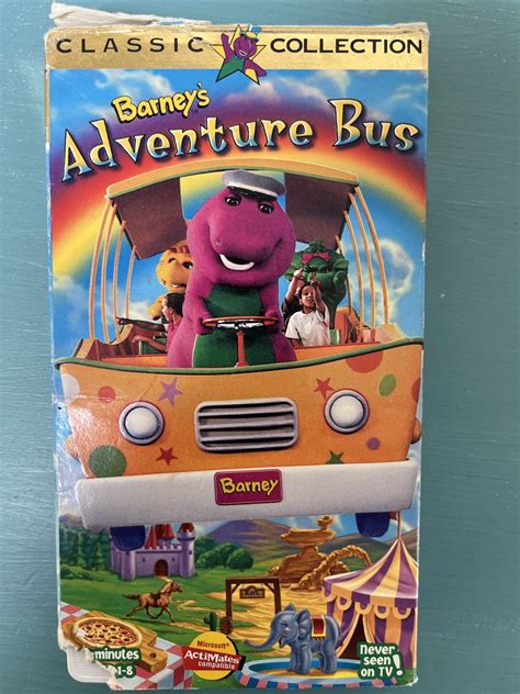Barney - Barneys Adventure Bus (VHS, 1997) | Grelly USA