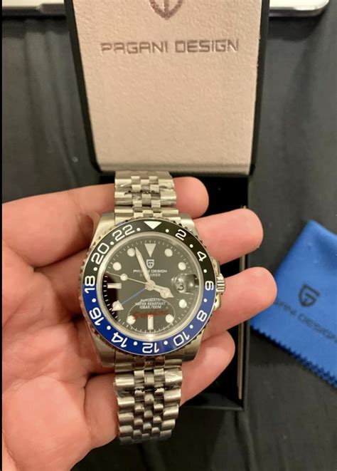 Pagani Design Mechanical Automatic Watch Stainless Steel Men's (Batman ...