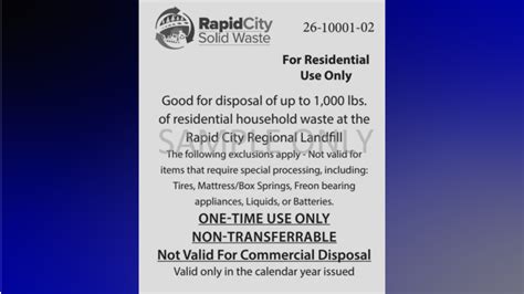 Rapid City Updates Utility Bills Changes Landfill Access - Rapid City ...