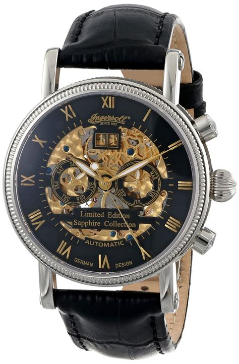 Ingersoll Men's IN7910BK Alaska Analog Display Automatic Self Wind ...