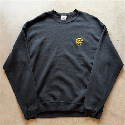 "UPS Logo Embroidery Design sweatshirt" | NER ネル 下北沢 古着屋 vintage junk ...