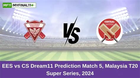 EES vs CS Dream11 Prediction Today: Match 5 Pitch Report, and Key ...