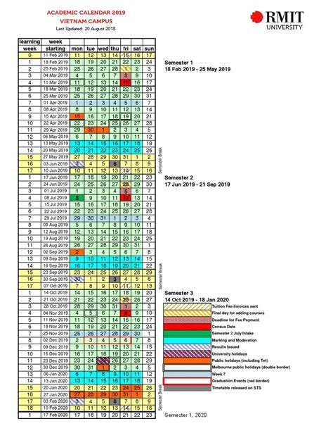 Rmit 2024 Calender - Printable Word Searches