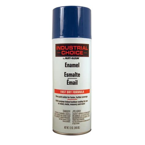 Rust-Oleum Industrial Choice Gloss Safety Blue (NET WT. 12-oz at Lowes.com