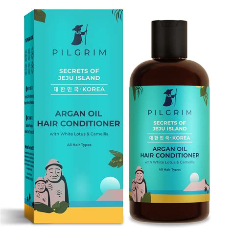Pilgrim Korean Argan Oil Hair Conditioner With White Lotus & Camellia ...