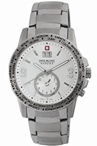 Swiss Military Hanowa Men's 06-5131-1-04-001 Revenge Dual Time Watch ...